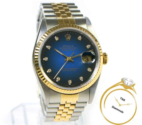 rolex vlue vignette diamons gokmd stainless steel mbens|rolex diamond dial.